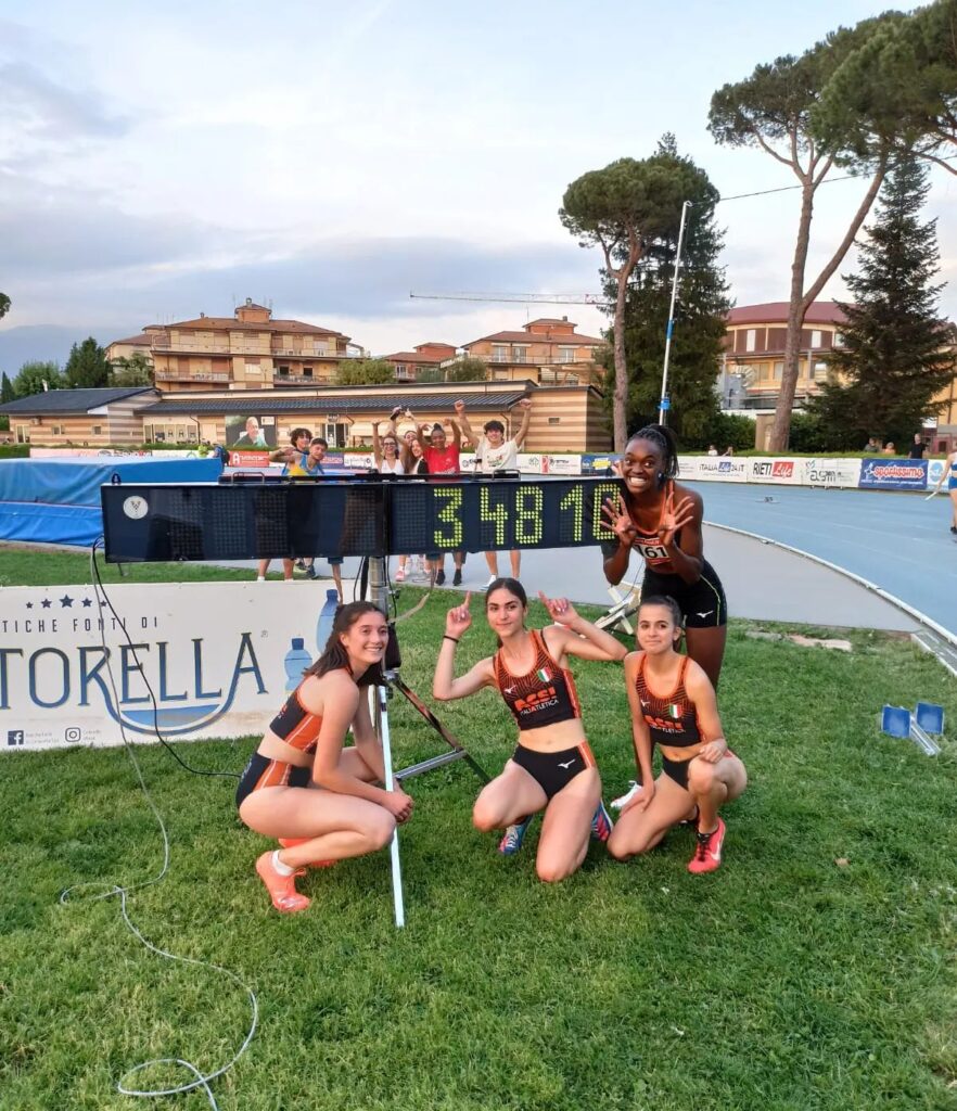 Cerveteri: Veronica Lombardi vola in pista, è record