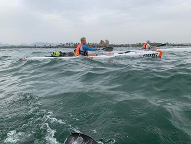 kayak Dougal accolto Ladispoli