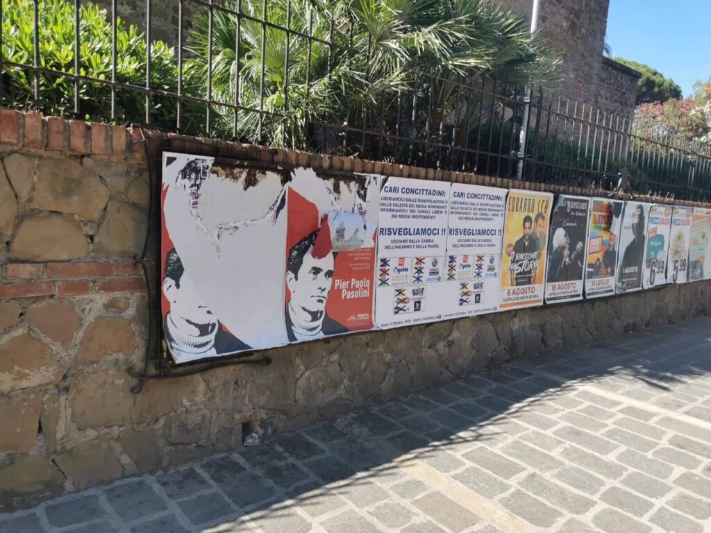 Aborto, Pro Vita Famiglia: vandalizzati manifesti Pasolini a Santa Marinella