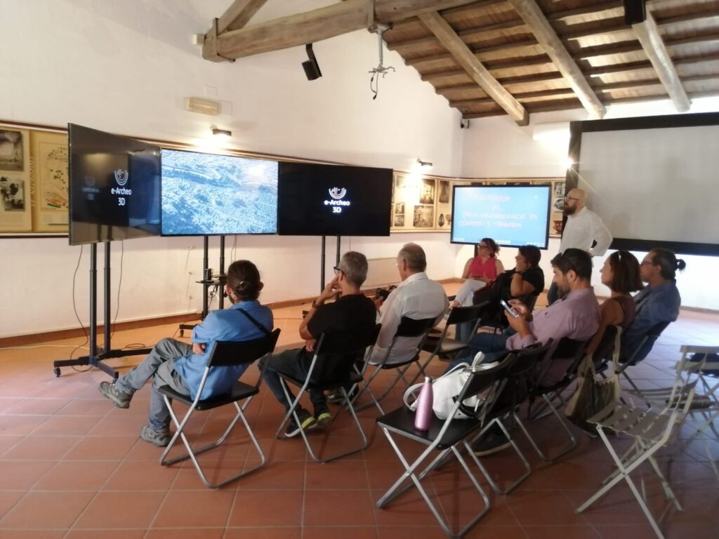 Cerveteri, missione del progetto Arqueo-Cuba al museo e alla Necropoli