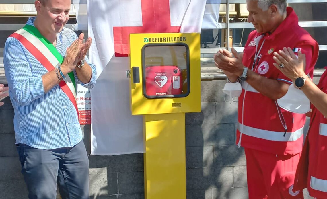Una postazione con defibrillatore ad accesso pubblico per la comunità di Anguillara Sabazia