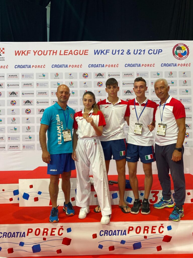 Ladispoli, Rebecca Ortu conquista il bronzo nella Coppa del Mondo di Karate