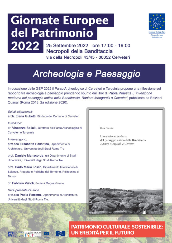 Archeologia e Paesaggio, l'evento per celebrare la Banditaccia