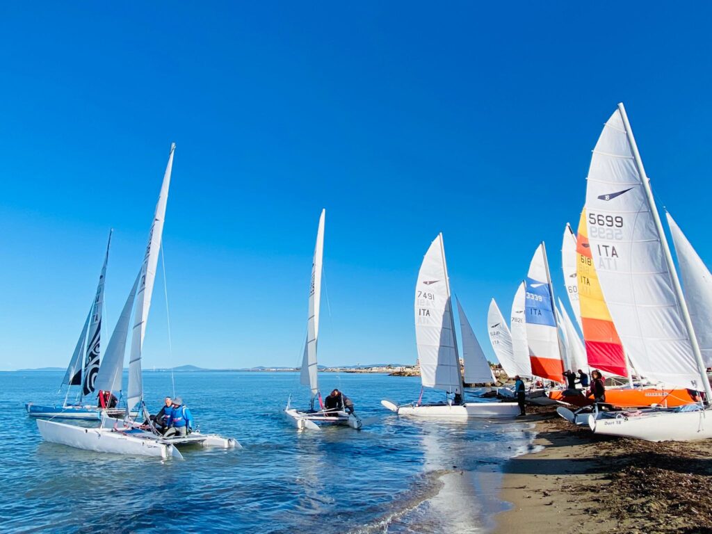 Campionati mondiali catamarani Dart 18: il mondiale 2024 si terrà a Tarquinia