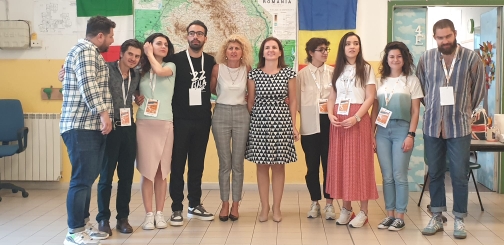 Gli studenti della Ladispoli 1 incontrano gli studenti dell'Università di Arte Cinema e Teatro "I. L Caragiale" di Bucarest