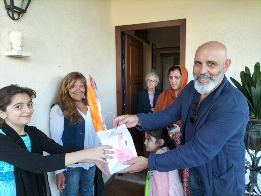 Manziana accoglie una famiglia afgana