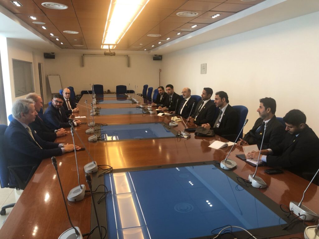Delegazione dell'Oman in visita al porto di Civitavecchia