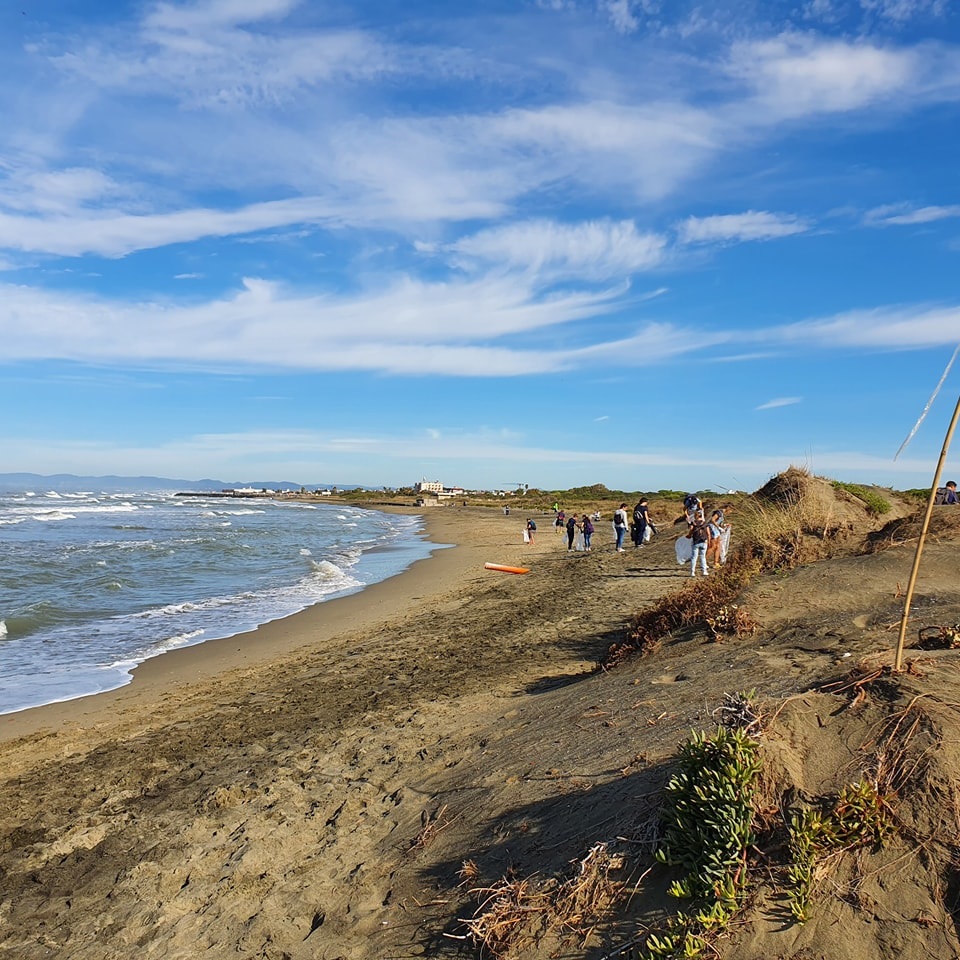 Fiumicino: operazione "Plastic Free" ieri sulla spiaggia di Focene