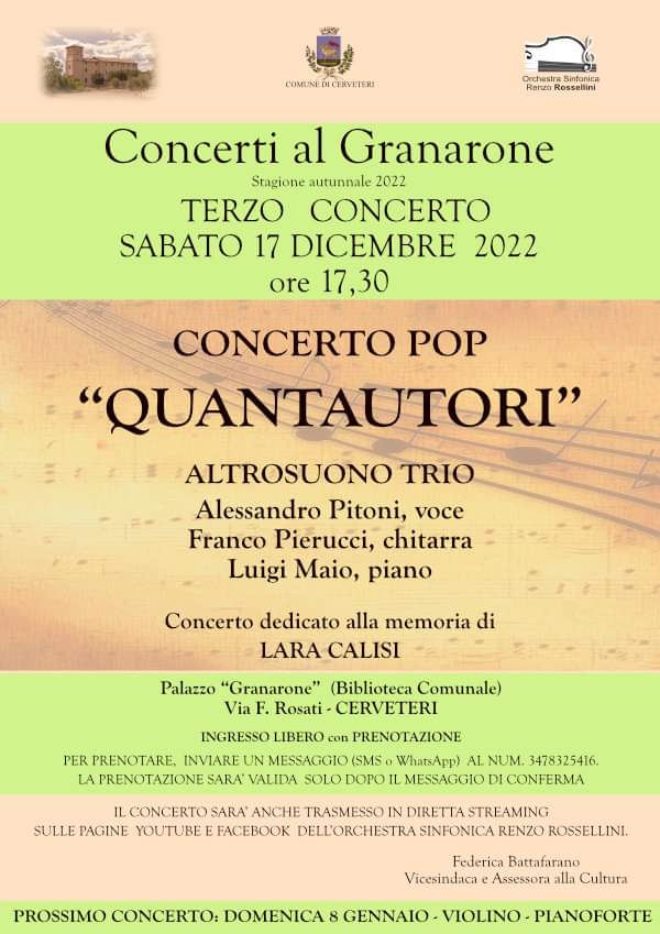 Cerveteri appuntamenti natalizi programma