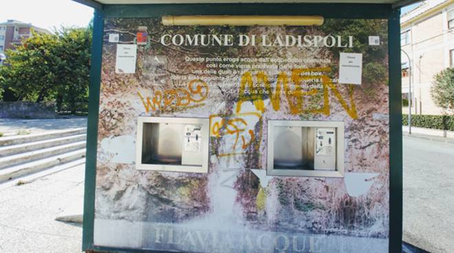 Ladispoli, Acea dismette le casette per l'acqua