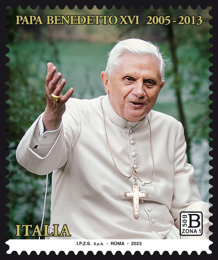  Papa Benedetto XVI emissione francobollo