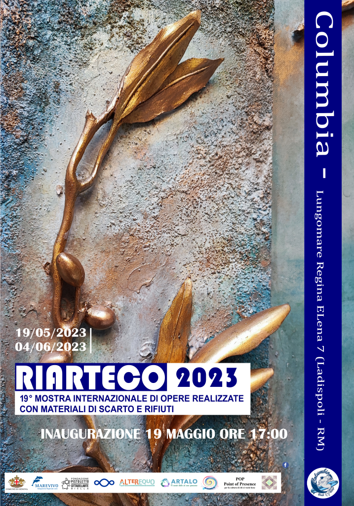 Al Columbia di Ladispoli, arte dai rifiuti con Riarteco e Marevivo