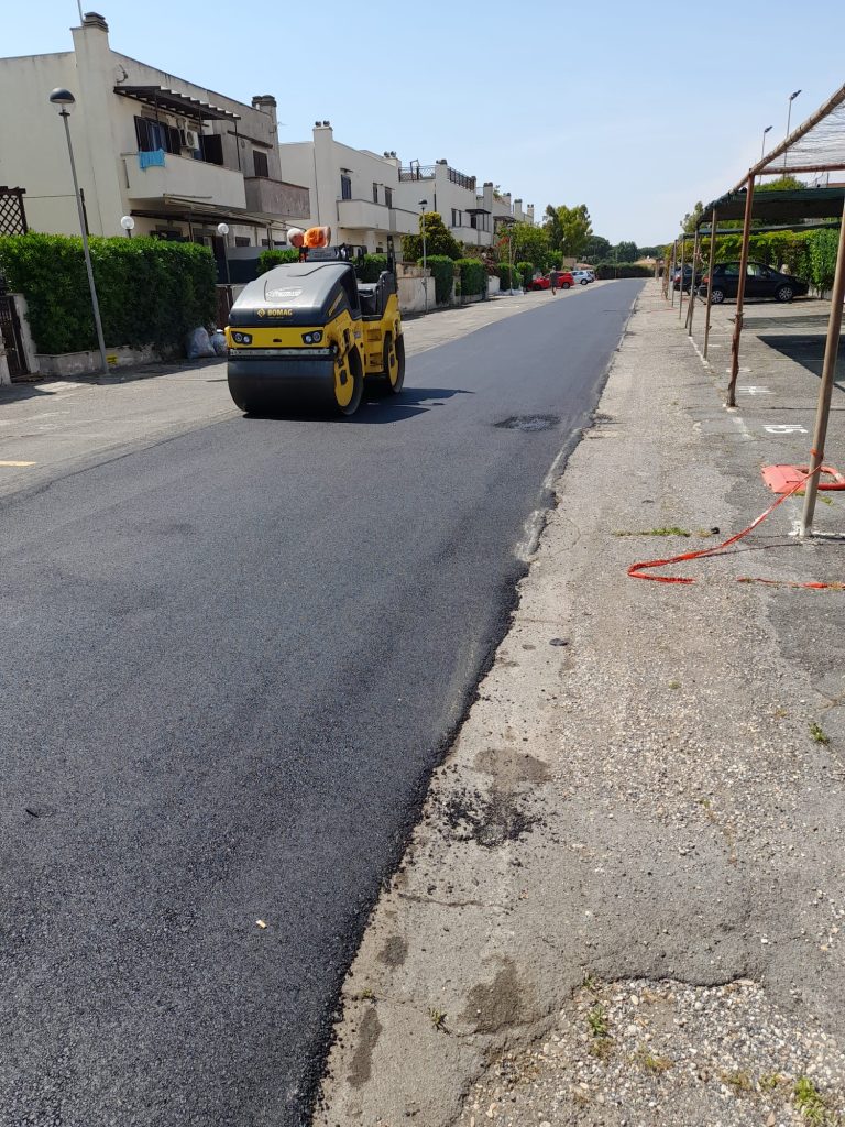 Restyling strade Campo Mare
