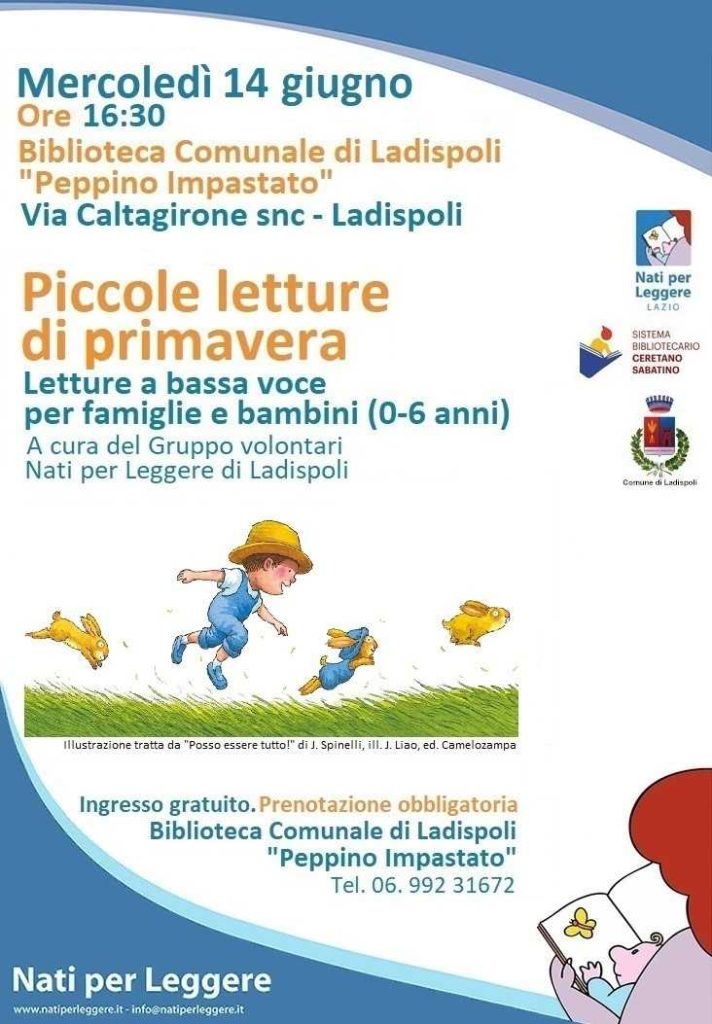 appuntamento Piccole letture primavera