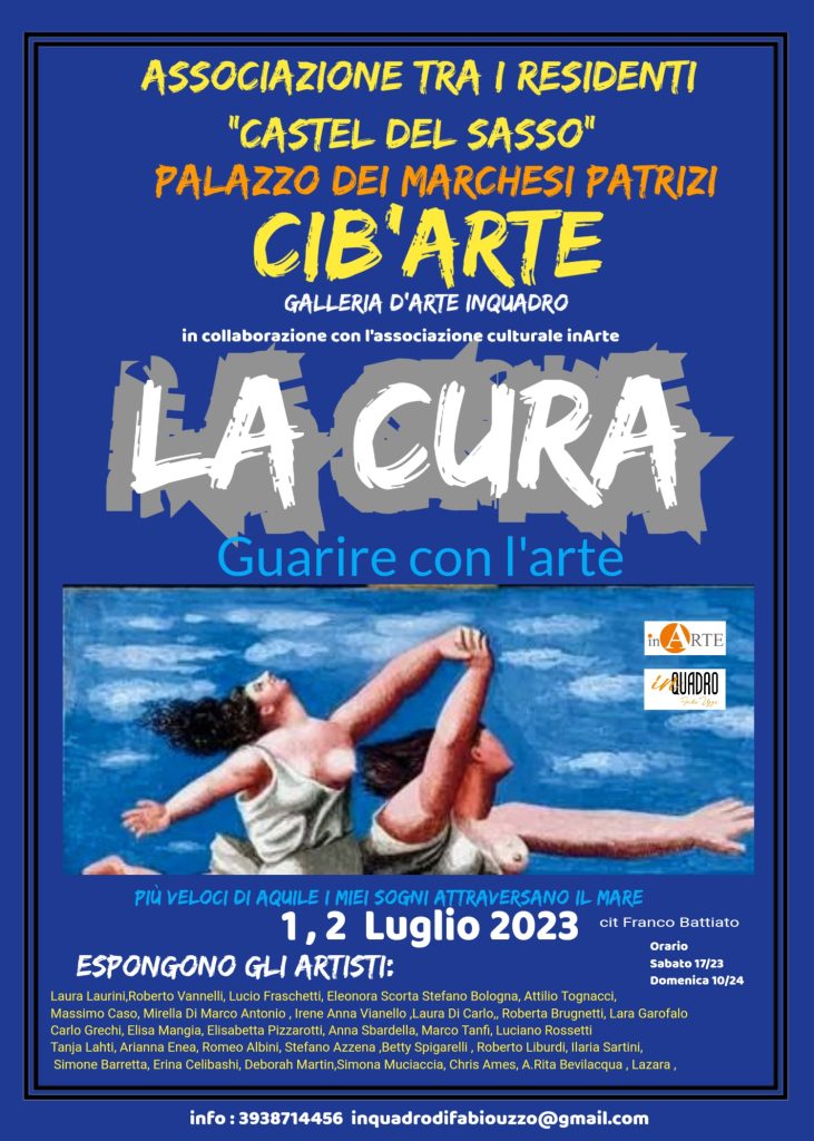 La Cura - Guarire con l'arte: la mostra a Borgo del Sasso nel Palazzo Marchesi Patrizi
