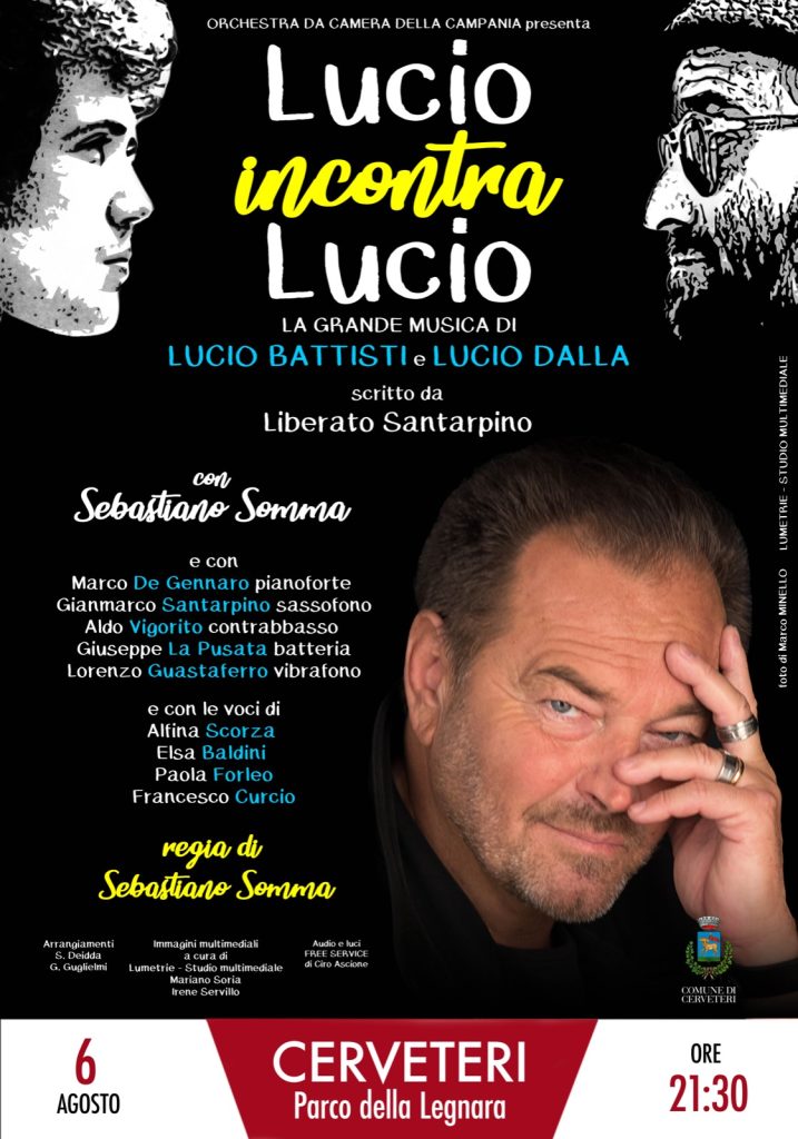 Estate Caerite: arrivano Corrado Tedeschi e Sebastiano Somma