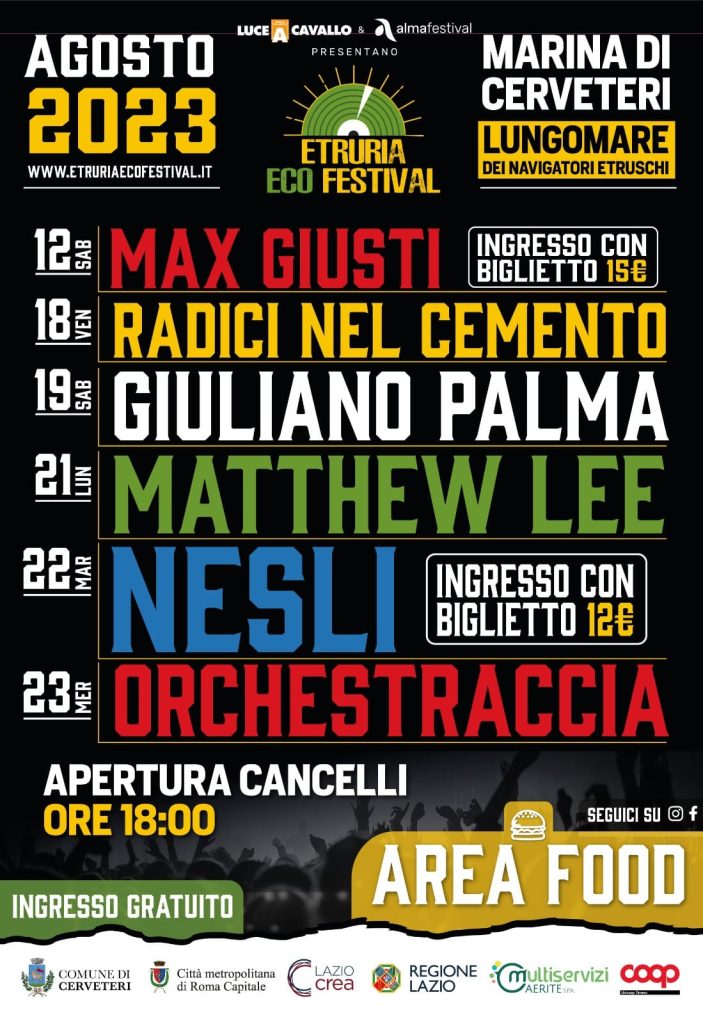 Torna l'Etruria Eco Festival: ecco il programma