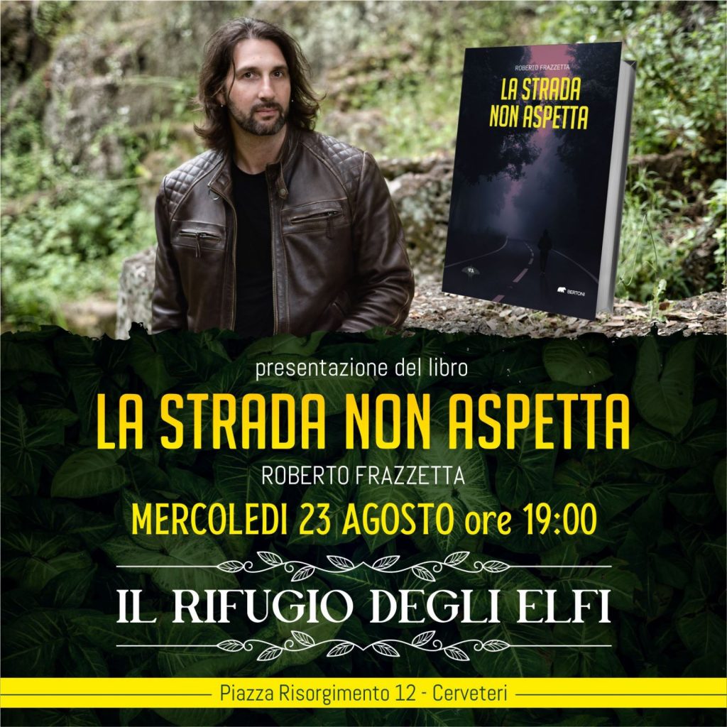 Cerveteri, "La strada non aspetta" di Roberto Frazzetta al Rifugio Degli Elfi