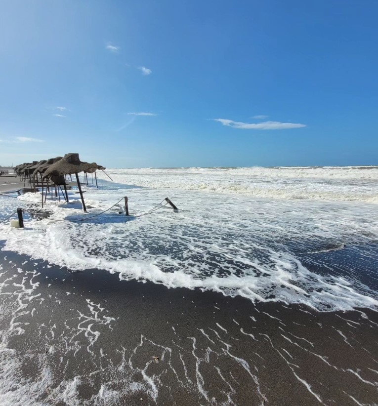 Mareggiata a Campo di Mare: le parole del Sindaco Gubetti