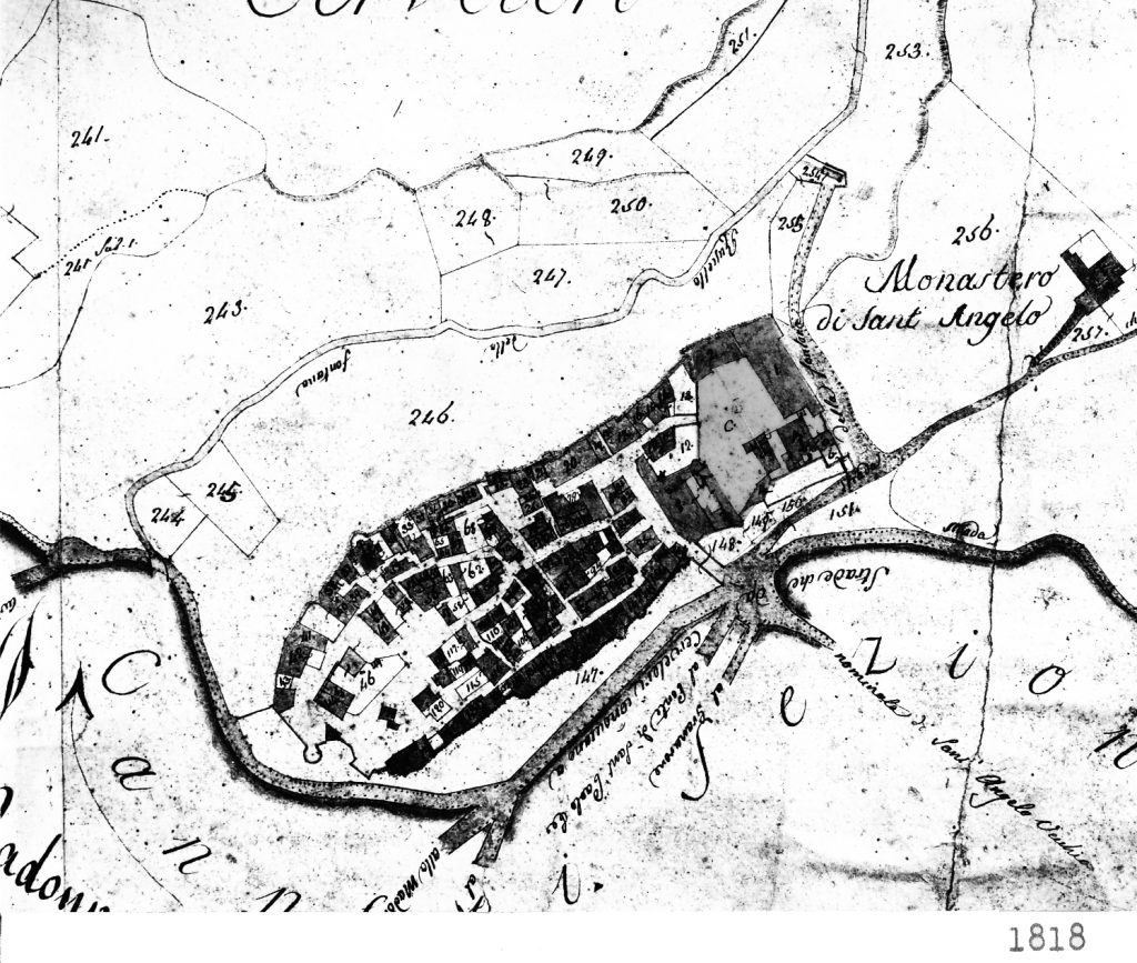 Cerveteri, quando i frustoni fuoriuscivano dai merli