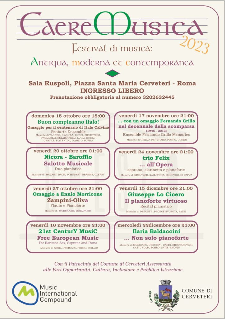 Cerveteri, alla Sala Ruspoli si celebrano i 100 anni di Italo Calvino