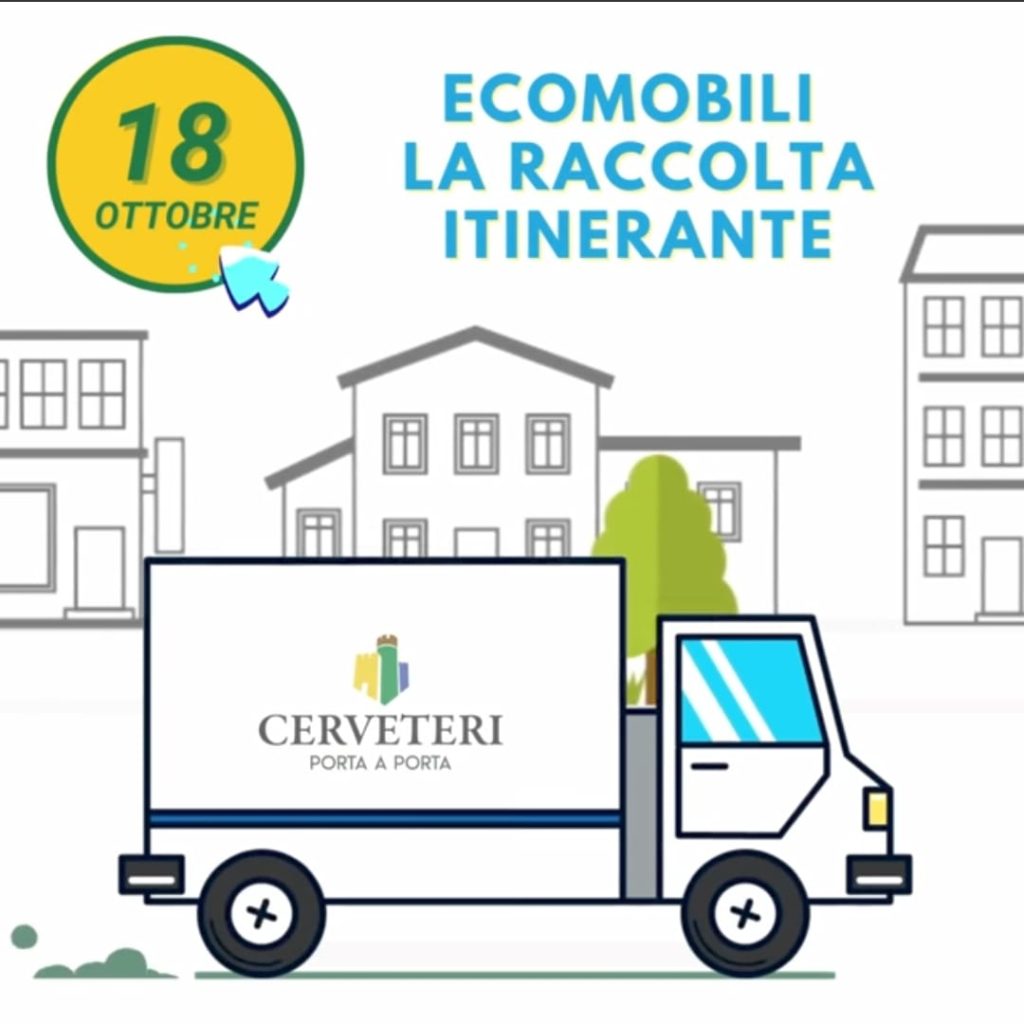 Cerveteri: da domani ecco le “Ecomobili”, isole ecologiche itineranti