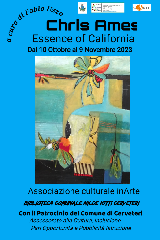 Cerveteri, una mostra di Chris Ames presso la Biblioteca Comunale