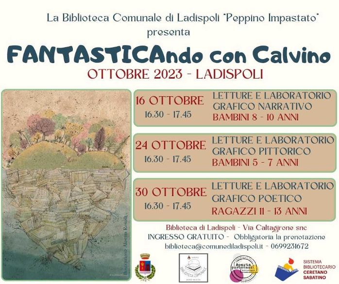 Ladispoli, la biblioteca comunale ricorda Italo Calvino