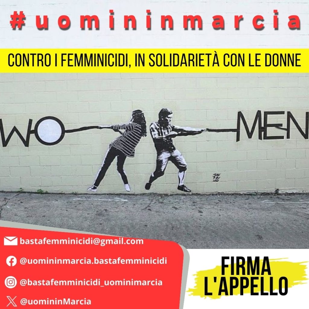 Ladispoli, nasce Uomininmarcia: contro i femminicidi in solidarietà con le donne