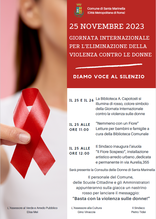 Santa Marinella: "Diamo voce al silenzio"