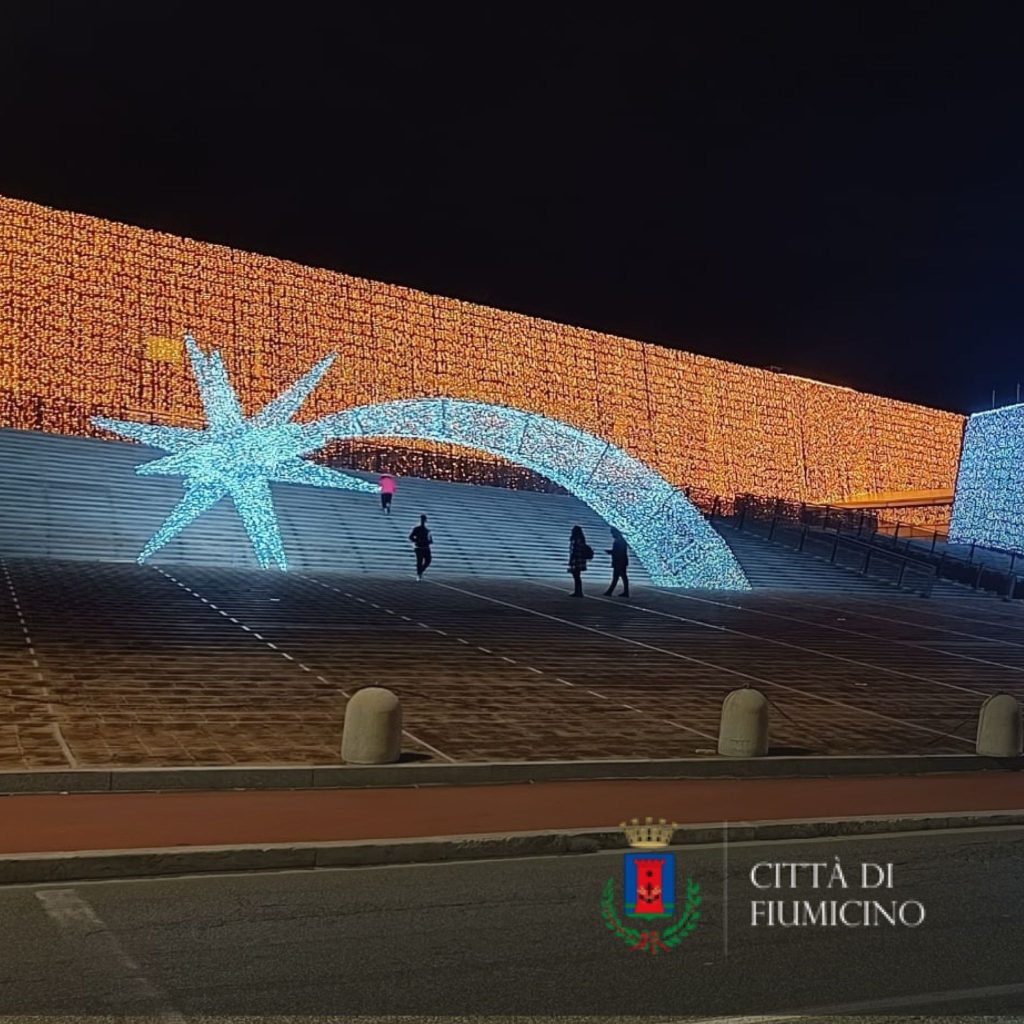 Fiumicino: luci e colori per celebrare il Natale 2023 in tutte le località comunali 