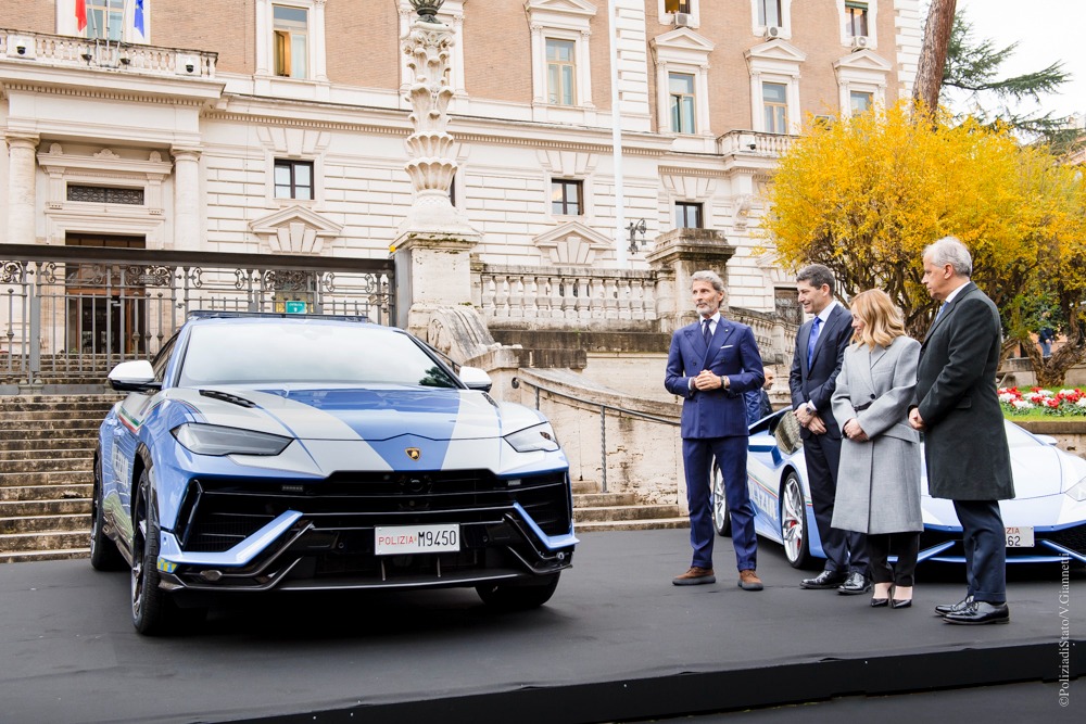 La Polizia arruola la Lamborghini Urus
