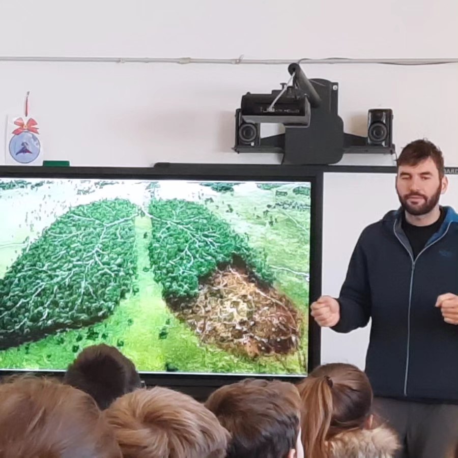 Leandro Olivieri il giovane ambientalista che gira l'Italia