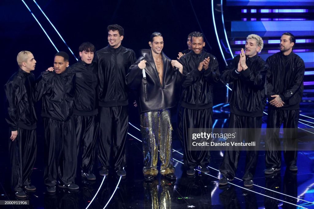 Filippo Morani sul palco dell'Ariston, un cerveterano a Sanremo