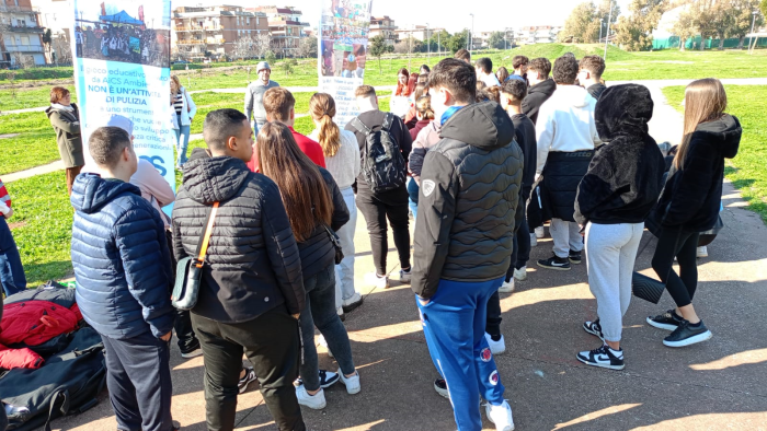 Gli studenti dell’alberghiero di Ladispoli partecipano a rifiu-thlon