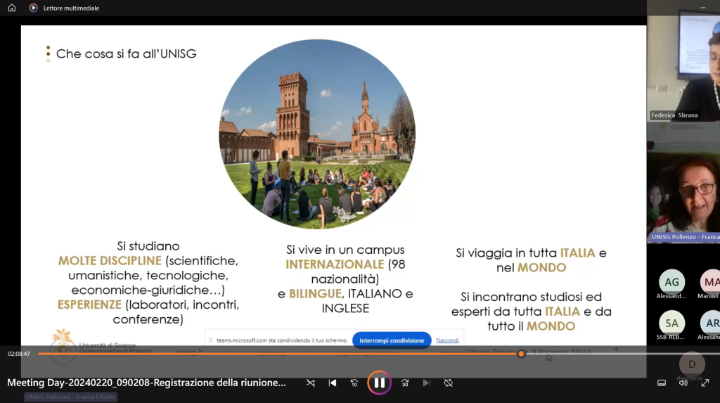 ALL’ISTITUTO ALBERGHIERO PROSEGUONO LE ATTIVITA’ DI ORIENTAMENTO POST DIPLOMA

IL 20 FEBBRAIO MEETING DAY CON LE UNIVERSITA’