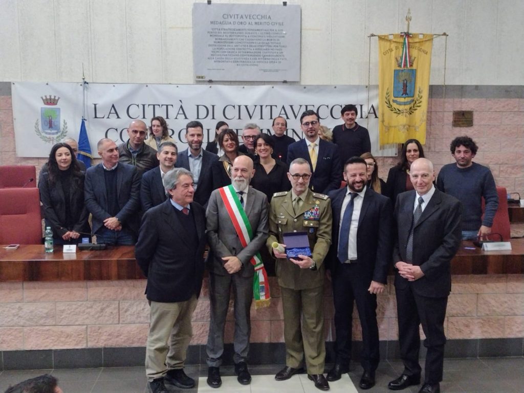 Civitavecchia, l’amministrazione comunale conferisce il riconoscimento onorifico al Ce.Si.Va.