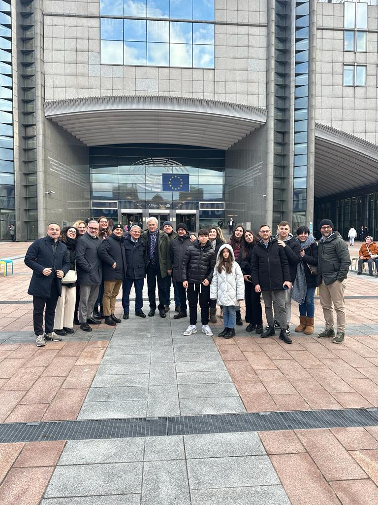 Ladispoli, gli studenti del Di Vittorio in visita al Parlamento Europeo