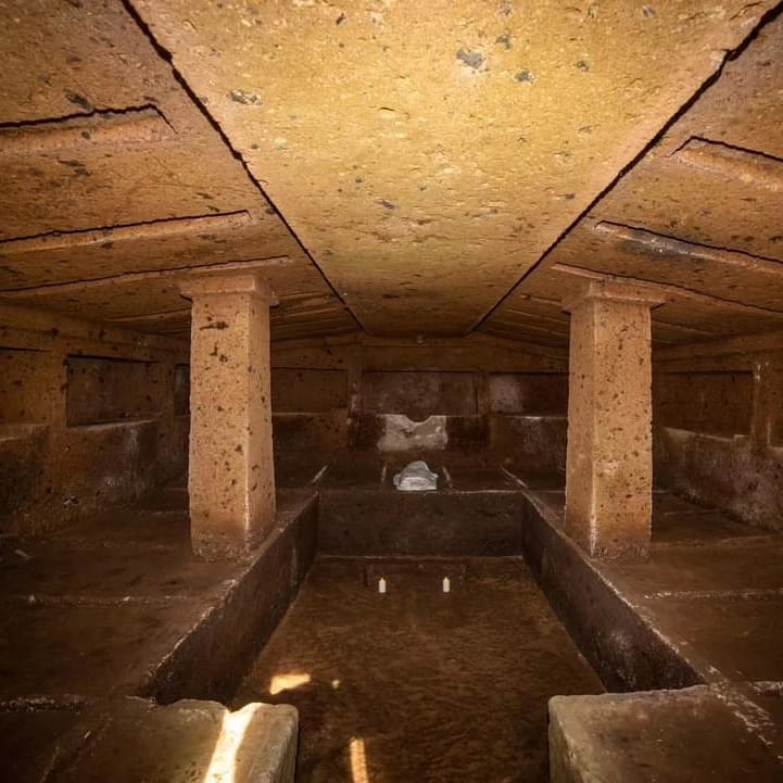 Cerveteri, inaugurata la Tomba dei Pilastri. Elena Gubetti: "Esperienza unica, grazie a tutti i volontari"