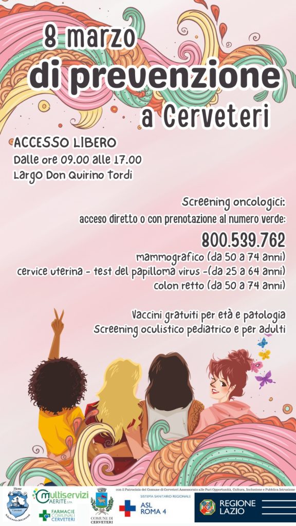 Cerveteri, venerdì giornata di prevenzione in rosa 