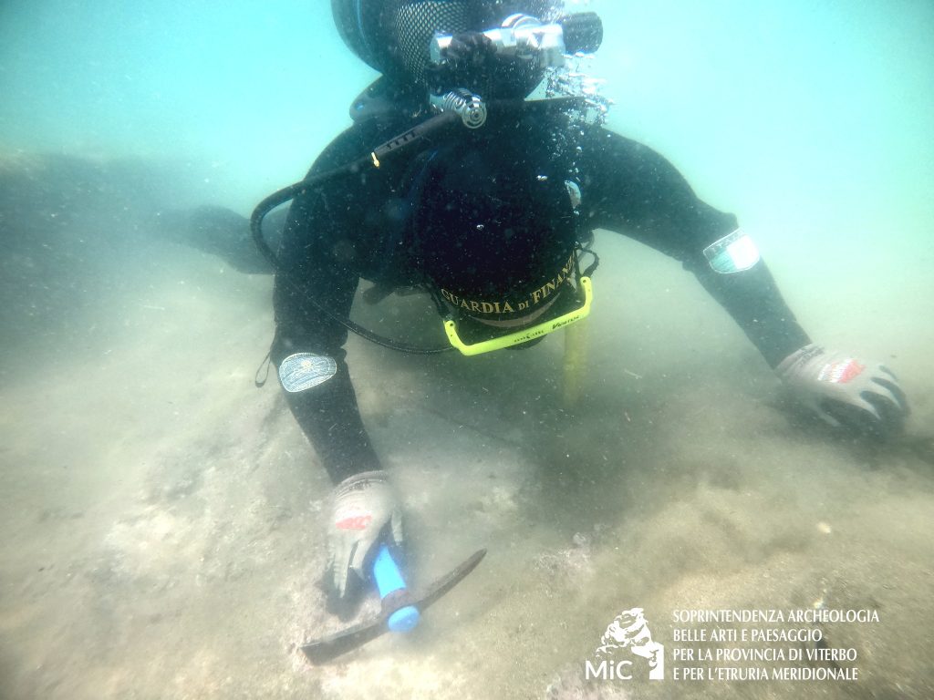 Campo di Mare, conclusi i lavori subacquei di messa in evidenza e restauro di una struttura di epoca romana