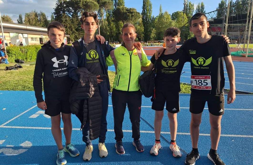 Atletica: i ragazzi di Cerveteri protagonisti nei campionati regionali U16
