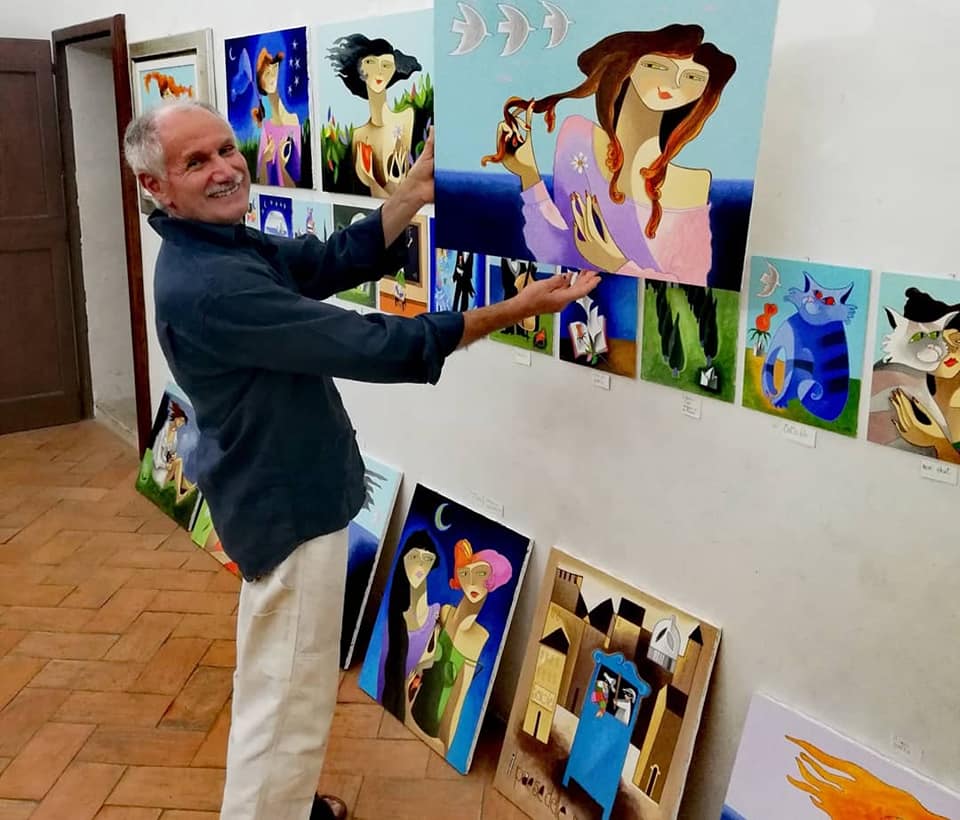 Giuliano Gentile, l’artista della speranza raccontata con delle favole colorate