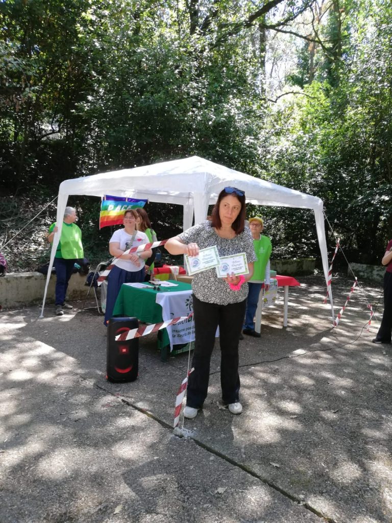 Il Sentiero dei Diritti: inaugurato ufficialmente il sentiero all’interno del Bosco di Valcanneto