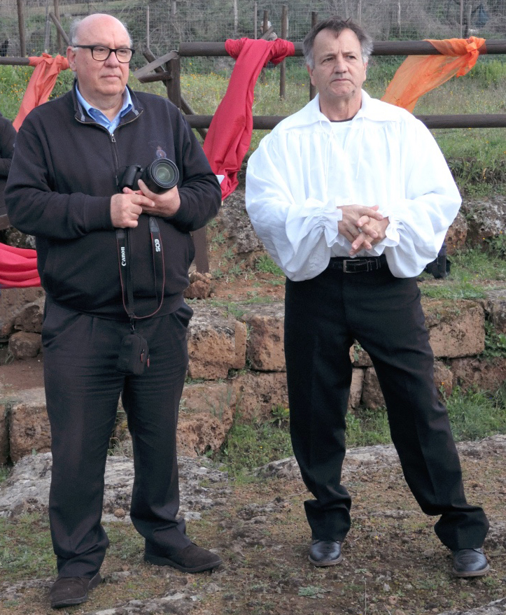 Le mura dell'antica Caere come  palcoscenico teatrale, lo spettacolo di Agostino De Angelis