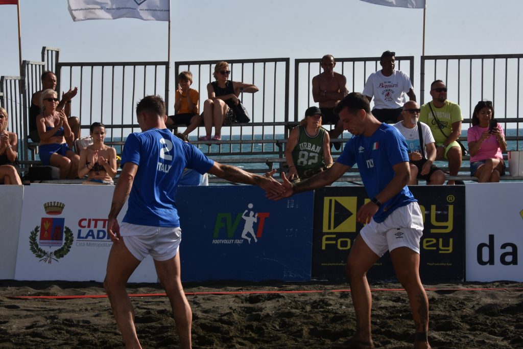 Footvolley, l'Italia vince l'International Cup di Ladispoli
