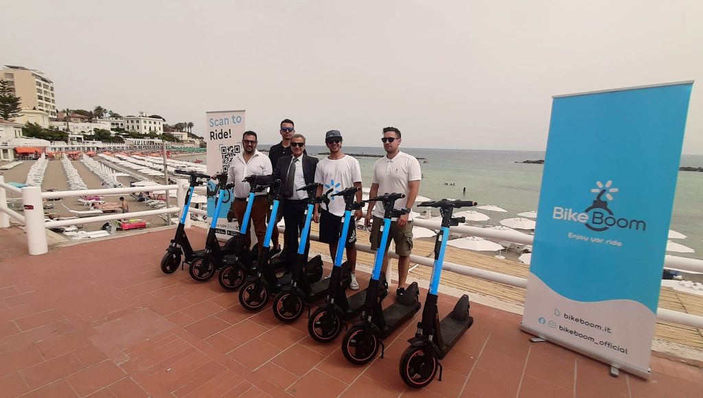 Santa Marinella, inaugurato il servizio di monopattini elettrici in sharing