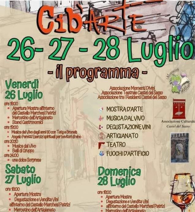 Cibarte II^ edizione al Borgo del Sasso a Cantina Cerveteri