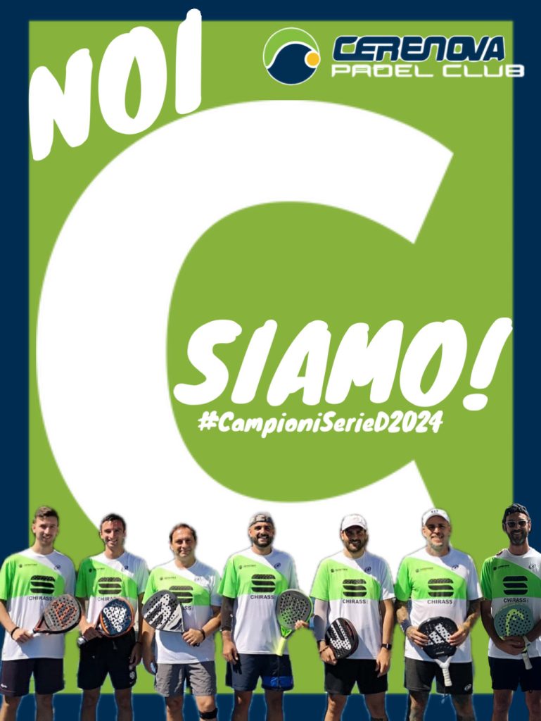 Il Cerenova Padel Club vola in serie C