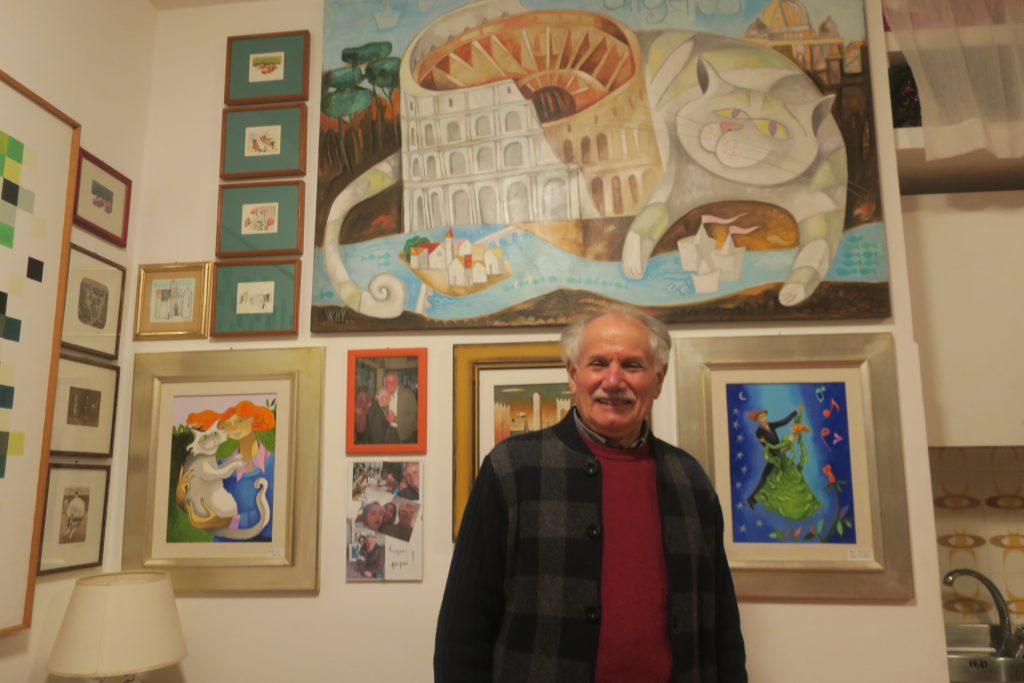 Giuliano Gentile, l’artista della speranza raccontata con delle favole colorate